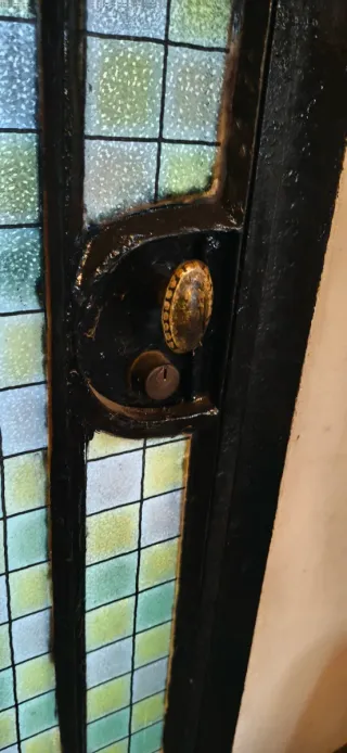 Puerta Hierro Forjado Antigua