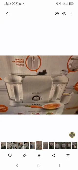 Jarra repuesto Babycook