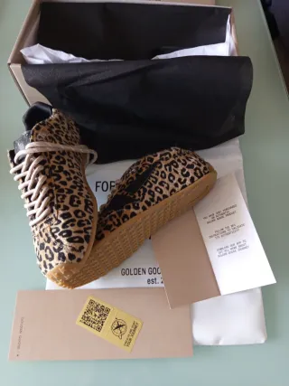 Golden Goose Marathon Leopardo