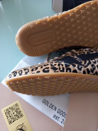 Golden Goose Marathon Leopardo