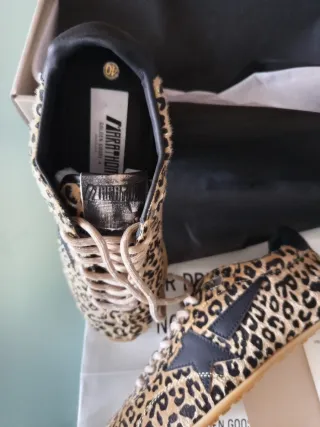 Golden Goose Marathon Leopardo
