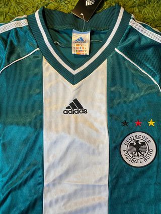 Camiseta Alemania Retro 98-00 Visitante Adidas