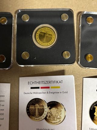 Repubblica del Ciad Monete d'Oro