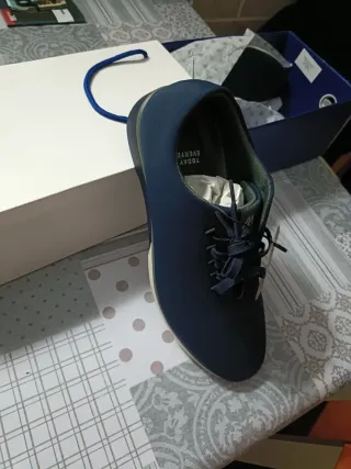 Zapatos ATOM Talla 44 Azul Nuevos