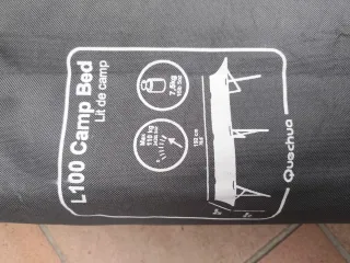 Hamaca Camping Plegable Gris