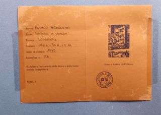 Prova d'autore di Romano Parmeggiani