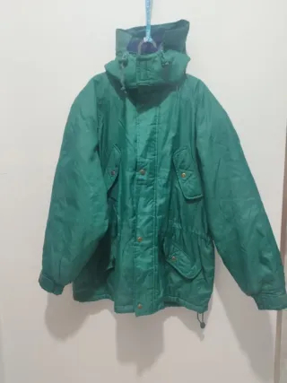 Impermeabile vintage verde
