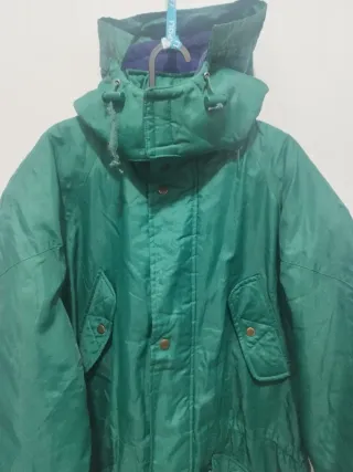 Impermeabile vintage verde