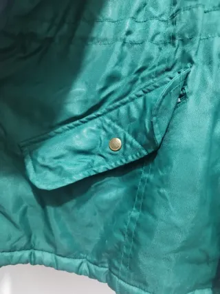 Impermeabile vintage verde