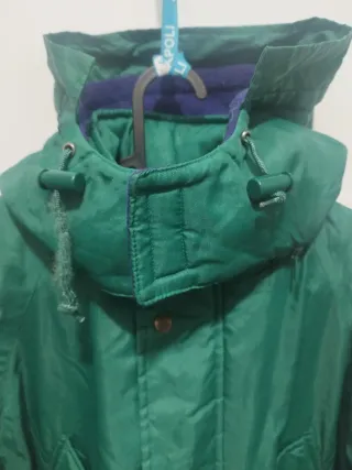 Impermeabile vintage verde