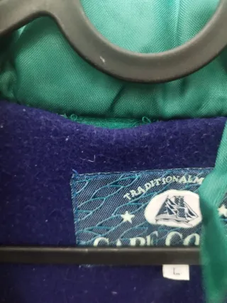 Impermeabile vintage verde