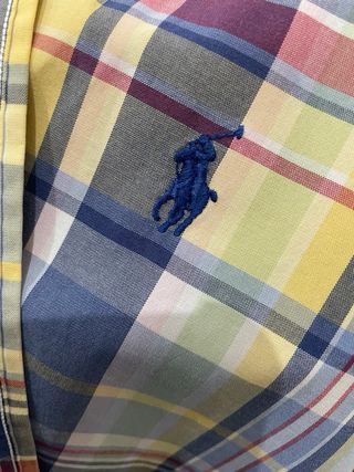 Camicia a quadri Ralph Lauren uomo