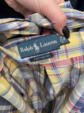 Camicia a quadri Ralph Lauren uomo