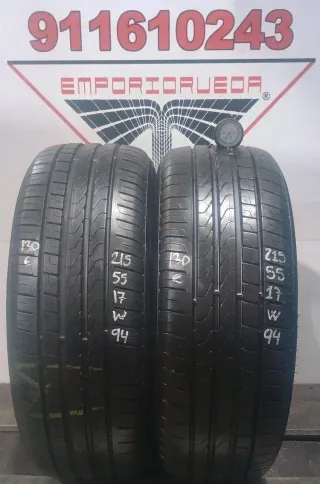 215 55 17 W PIRELLI RUEDA AL 90% VIDA UTIL