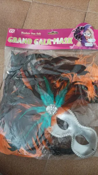 Antifaz de Plumas Grand Gala Mask