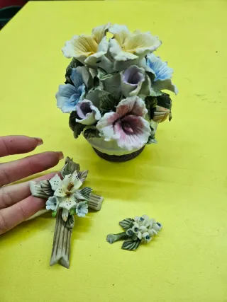 Fiori in porcellana decorativi