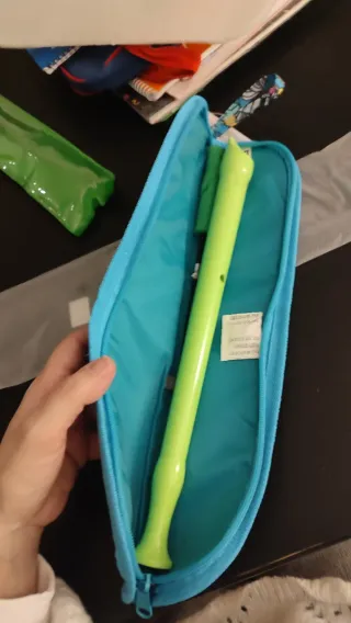 Porta flauta BlackFit8 con note musicali