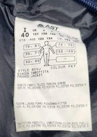 Completo neve Astrolabio e Mapay 12/13 anni