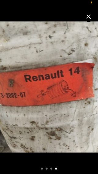 Silencioso trasero Renault 14