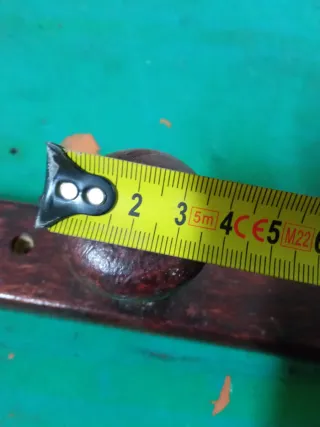 3 Perchero de madera para pared