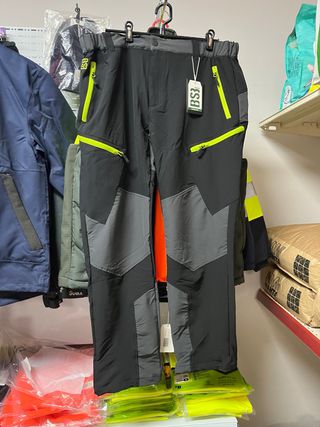 Pantalón de trabajo BS3 negro y gris