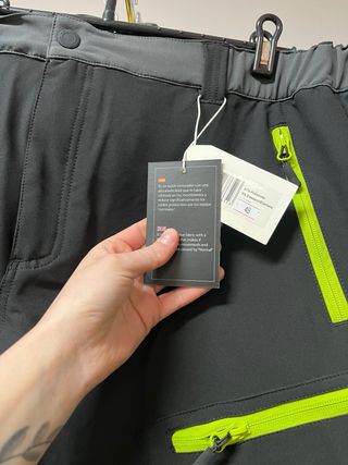 Pantalón de trabajo BS3 negro y gris