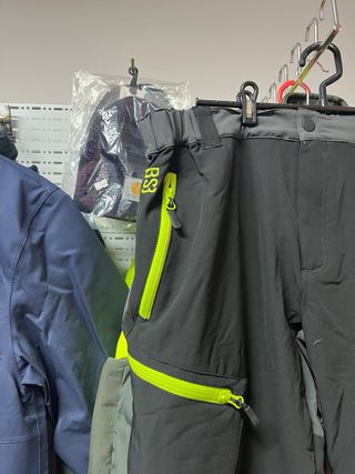 Pantalón de trabajo BS3 negro y gris