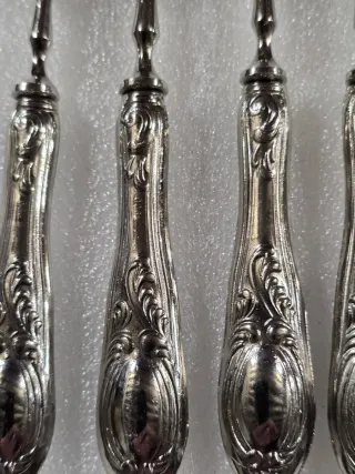 Set 6 forchette argento vintage