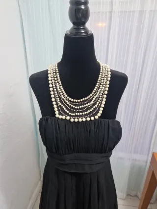 Vestido de fiesta negro