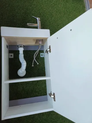 Conjunto de baño pequeño