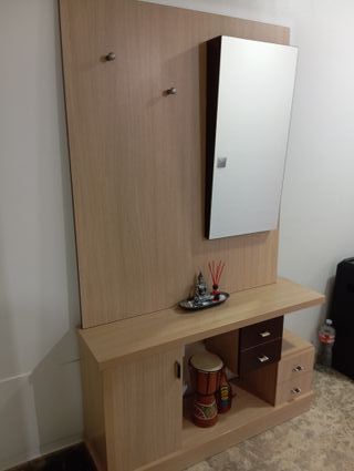 Mueble recibidor con espejo valdepeñas debes recog