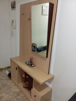 Mueble recibidor con espejo valdepeñas debes recog