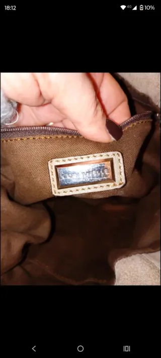 Borsa Coccinelle Beige Donna