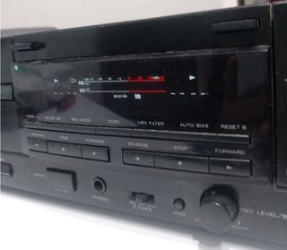 Doble Pletina Kenwood KX-W4080 Negra