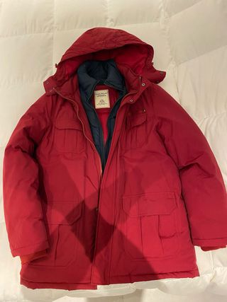 Anorak Rojo Hombre Talla XL