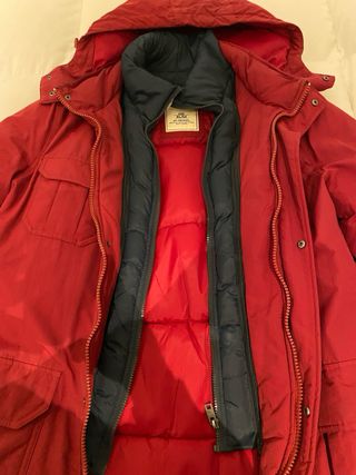 Anorak Rojo Hombre Talla XL