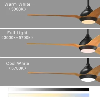 Ventilador Techo Reiga 132cm con Luz