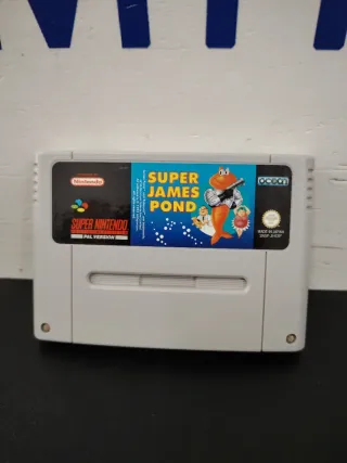 Super Nintendo SNES Super James Pond