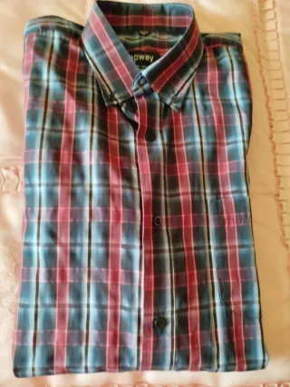 Lote 2 Camisas manga larga Talla L (42-44)