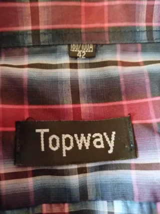 Lote 2 Camisas manga larga Talla L (42-44)