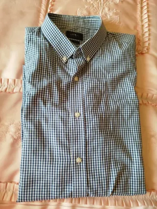 Lote 2 Camisas manga larga Talla L (42-44)