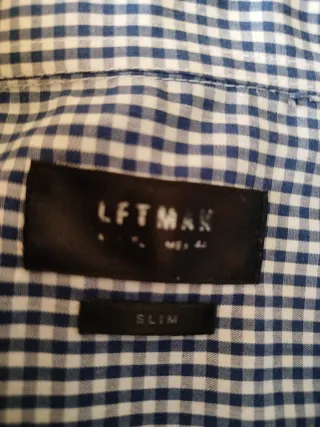 Lote 2 Camisas manga larga Talla L (42-44)
