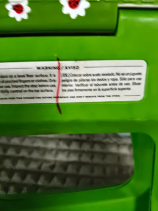 3 taburetes infantiles plegables