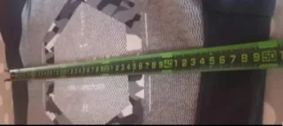 Sudadera gris y negra talla L