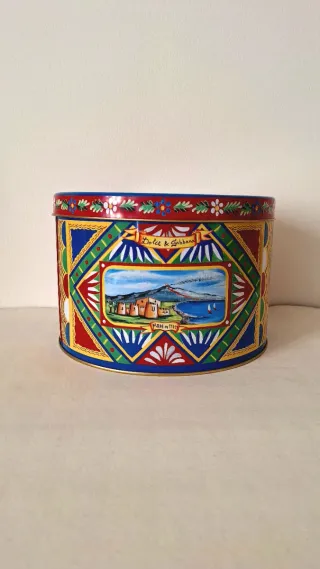 Scatola Latta Dolce & Gabbana Fiasconaro - Verde