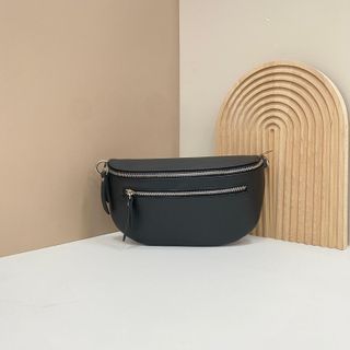 Bolso bandolera minimalista negro 1804