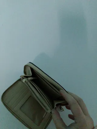 Parfois Cartera Monedero Beige