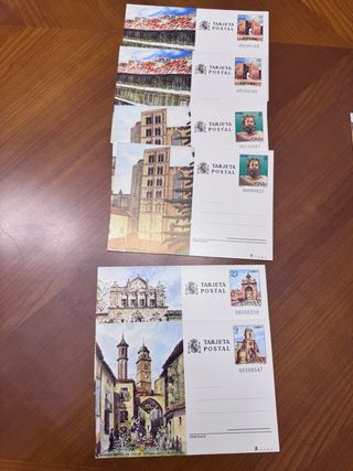 Lote 27  Tarjetas Postales España 82 y 84