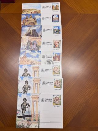 Lote 27  Tarjetas Postales España 82 y 84