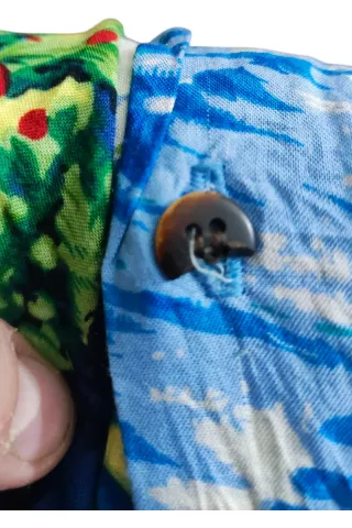 Camicia hawaiana vintage Utility taglia l